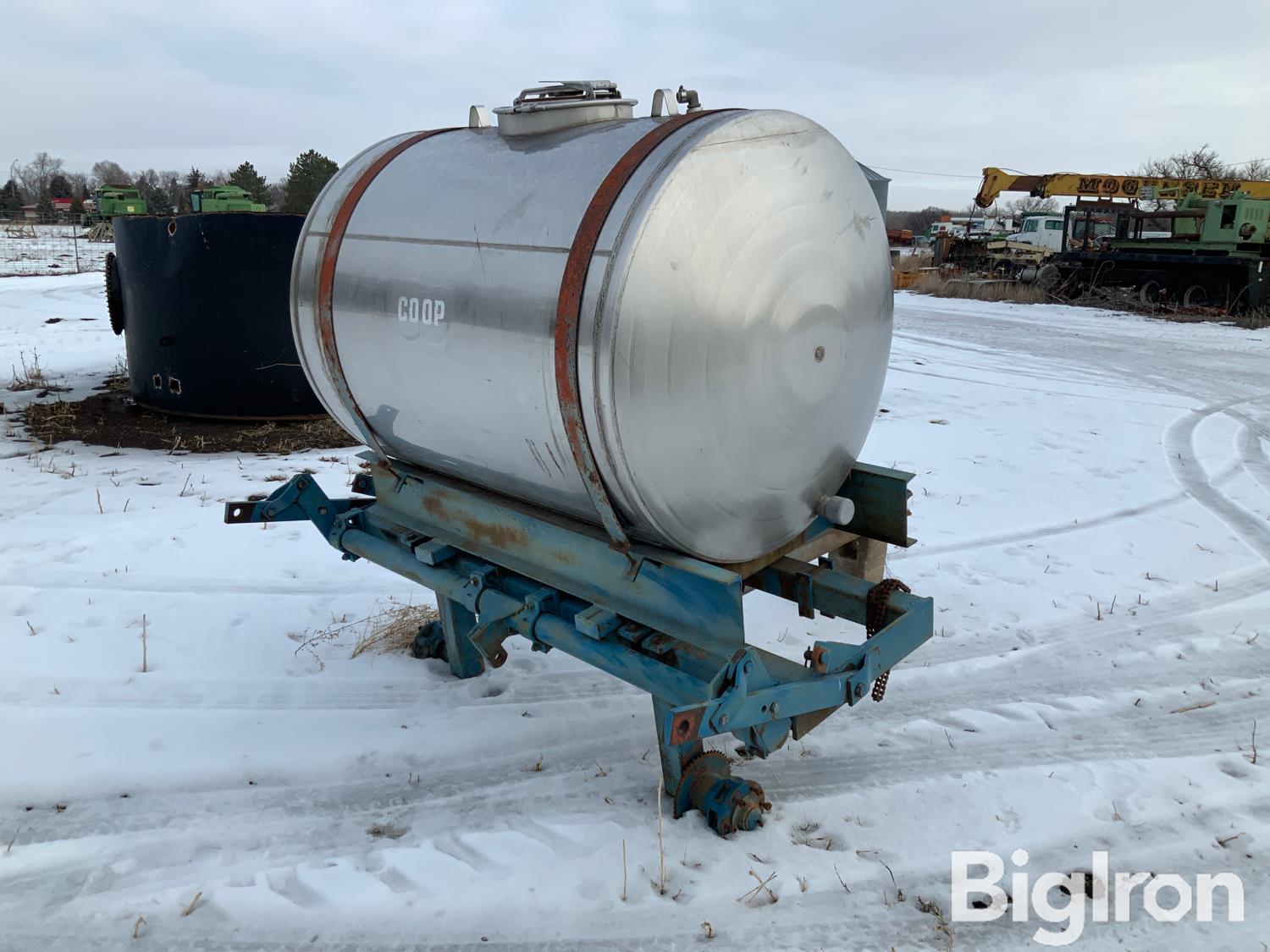 500 Gallon Stainless Steel Tank BigIron Auctions