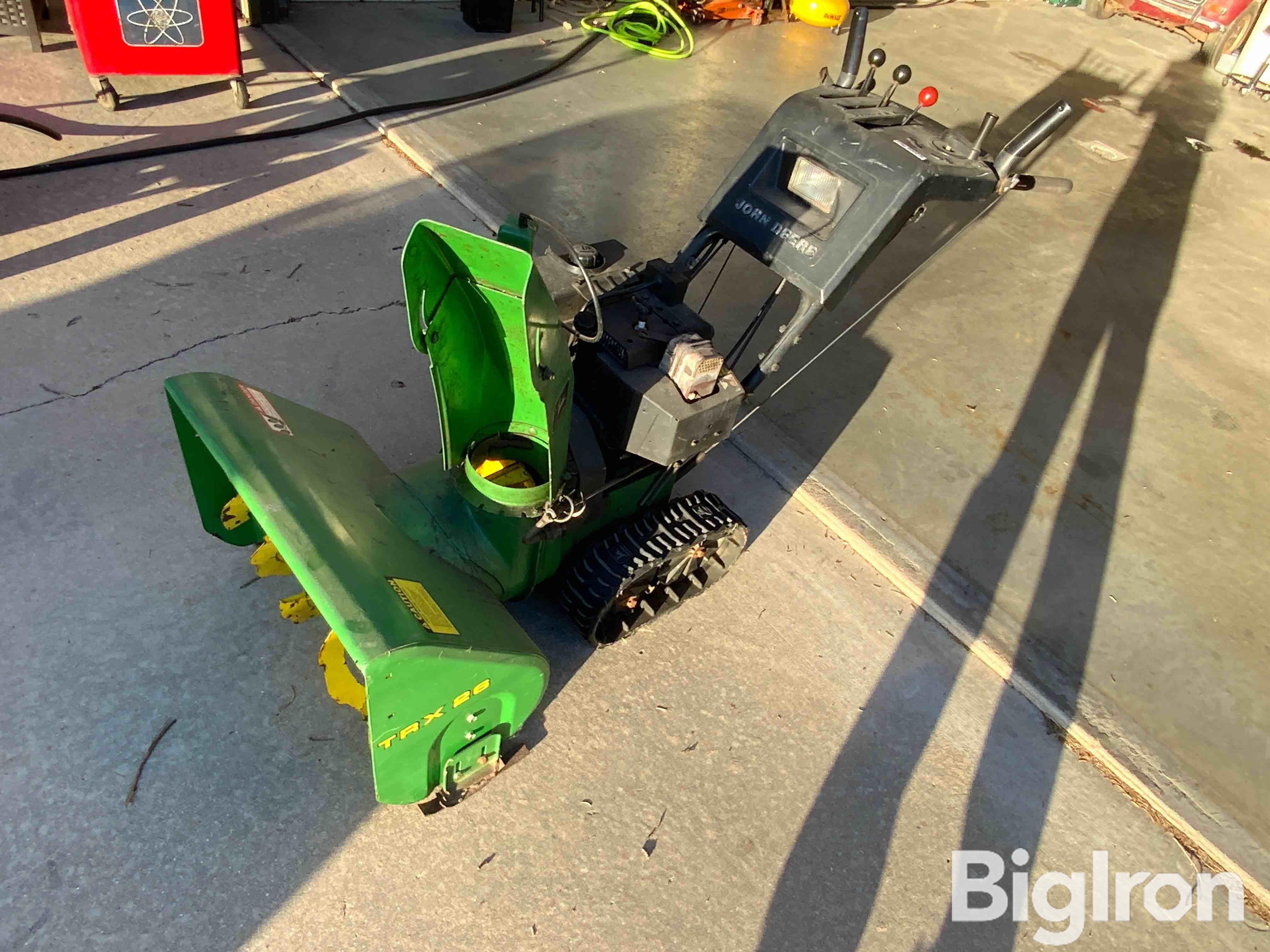 John Deere TRX 26 Tracked Snowblower BigIron Auctions