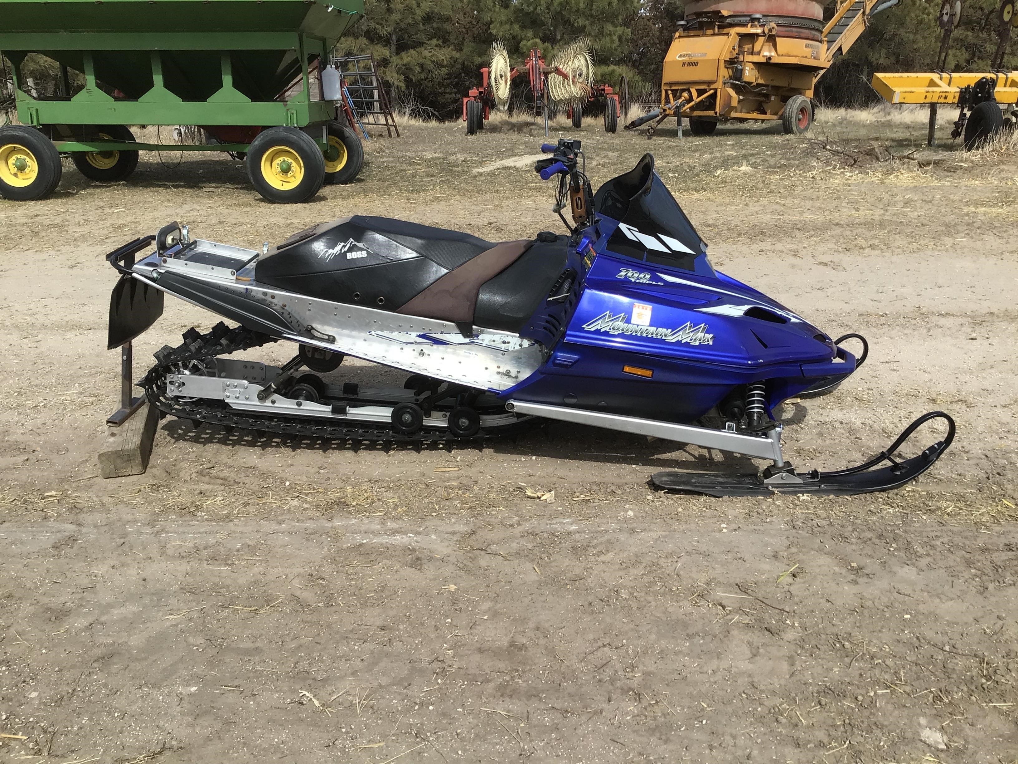 2000 Yamaha 700 Triple Snowmobile BigIron Auctions