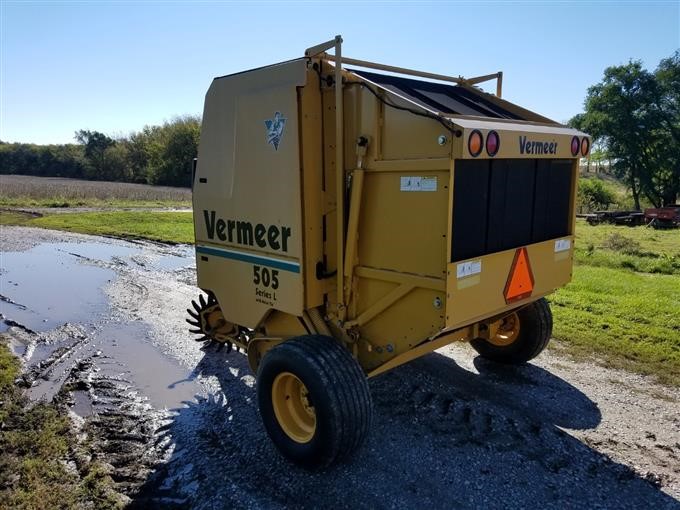 Vermeer 505L Round Baler W/Monitor BigIron Auctions