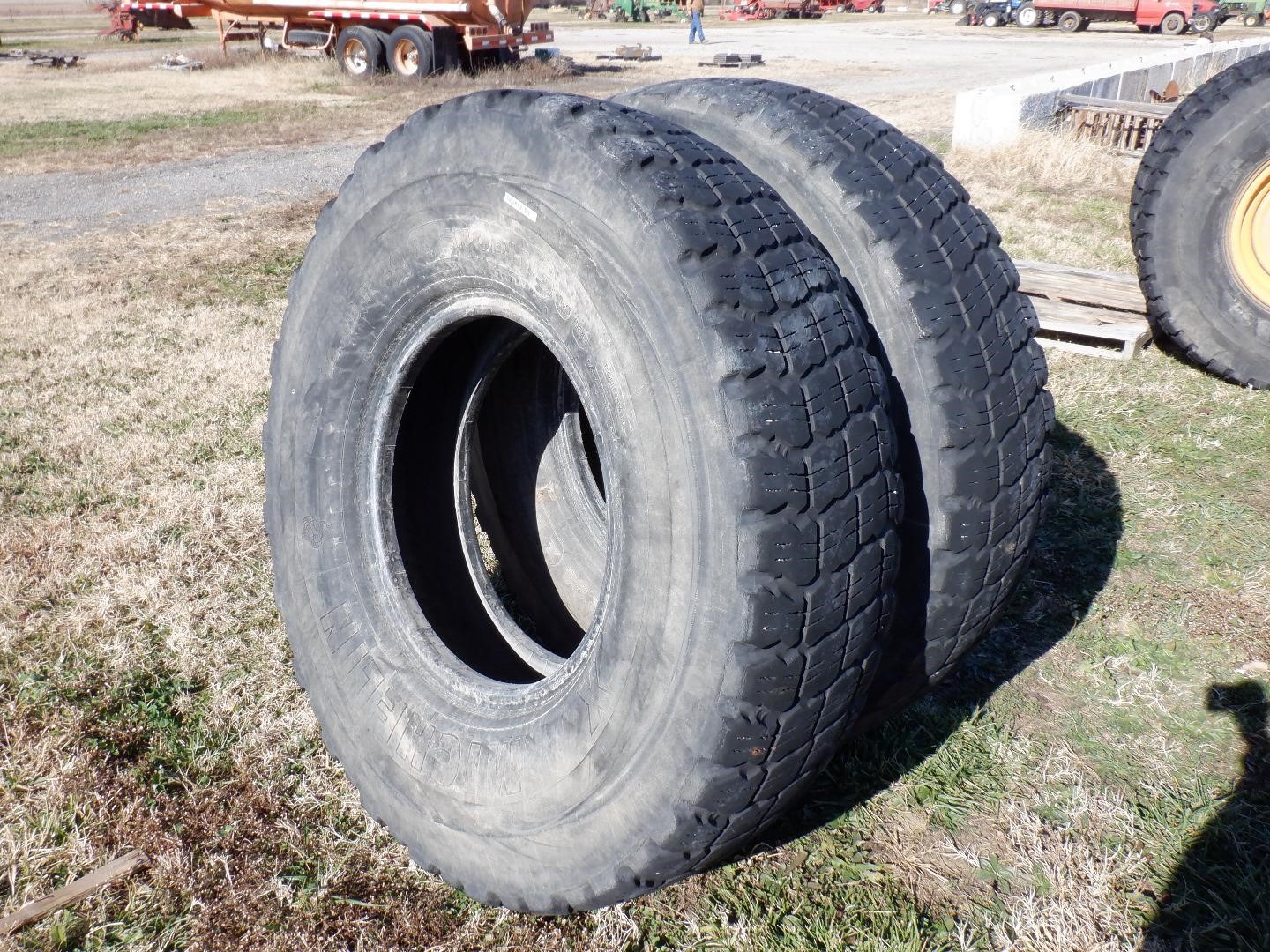 Michelin X Snoplus 14.00R24 Turf Tires BigIron Auctions