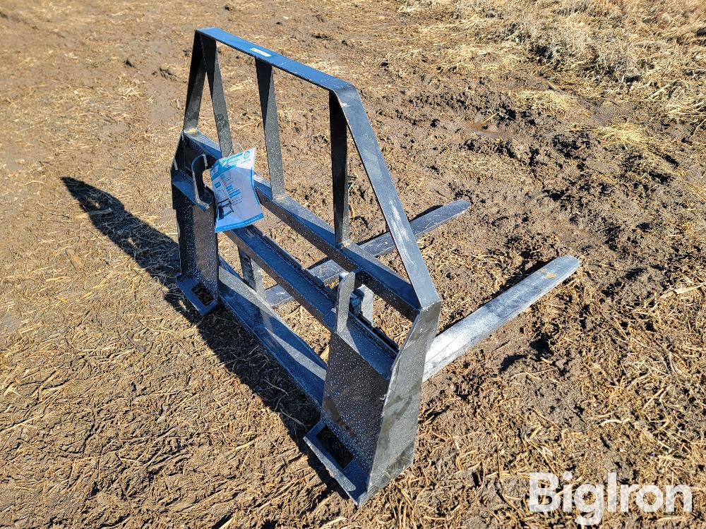 Agrotk Pallet Forks Skid Steer Attachment BigIron Auctions