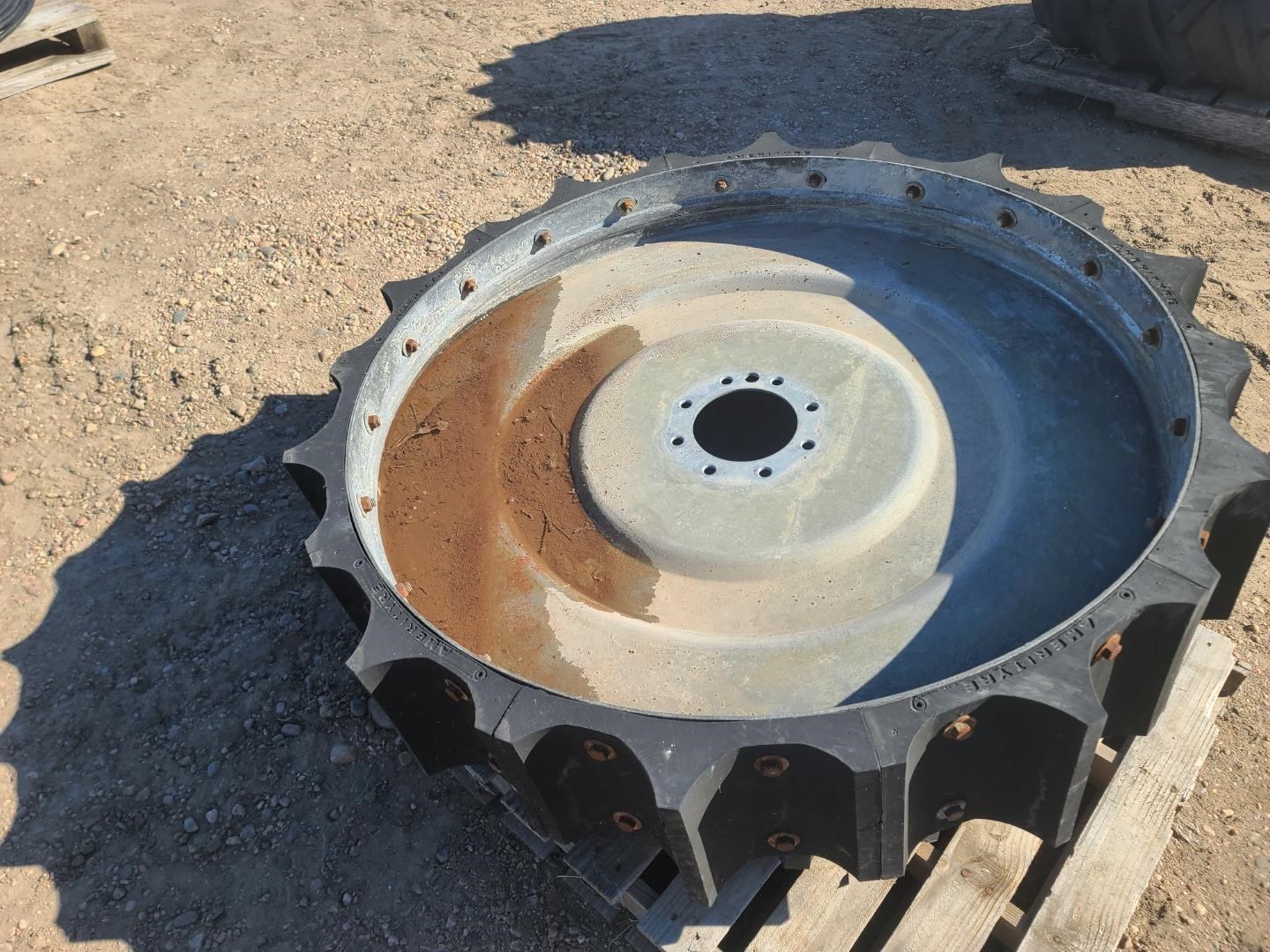 Amerityre Airless Solid Rubber Irrigation Pivot Wheels BigIron Auctions