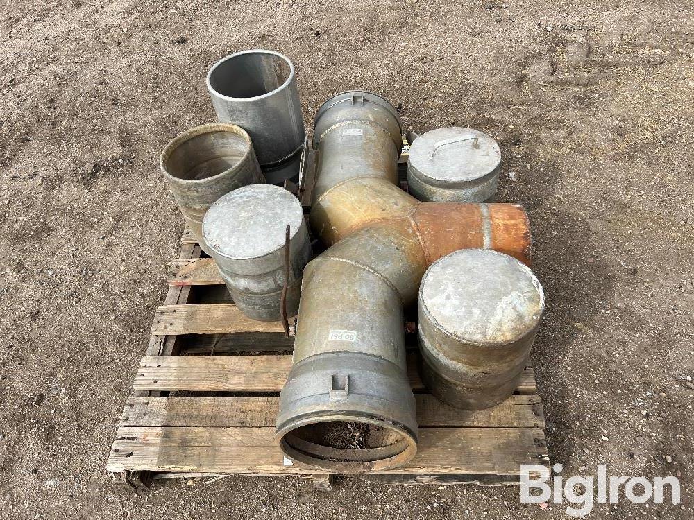 10" Aluminum Irrigation Pipe Fittings BigIron Auctions