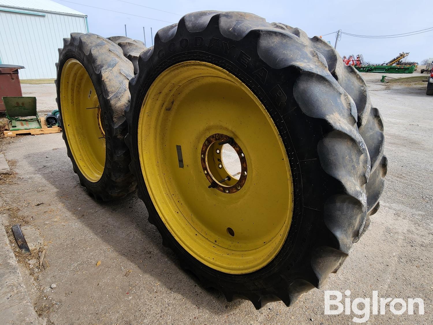 (4) Goodyear 320/80R42 Tires BigIron Auctions