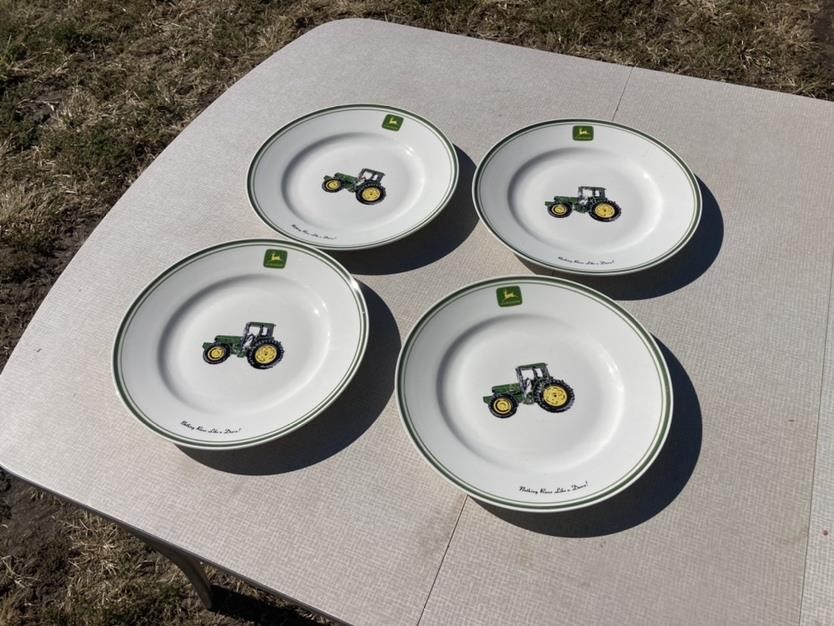 Gibson John Deere 16 Piece Dinnerware Set BigIron Auctions