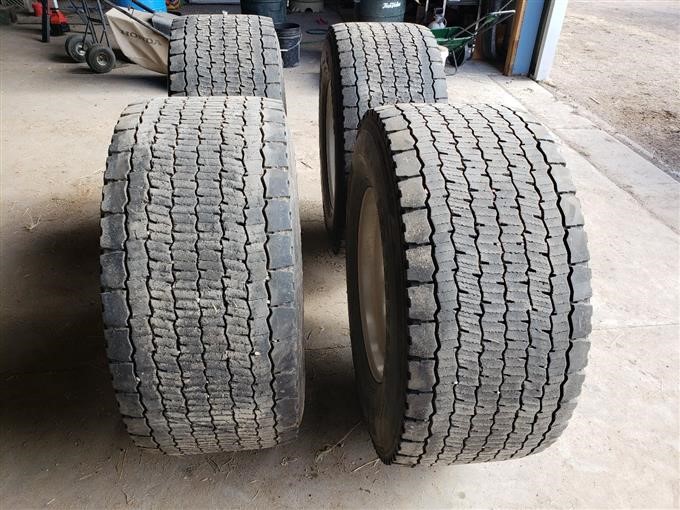 Michelin Super Single 455/55R22.5 Tires & Rims BigIron Auctions