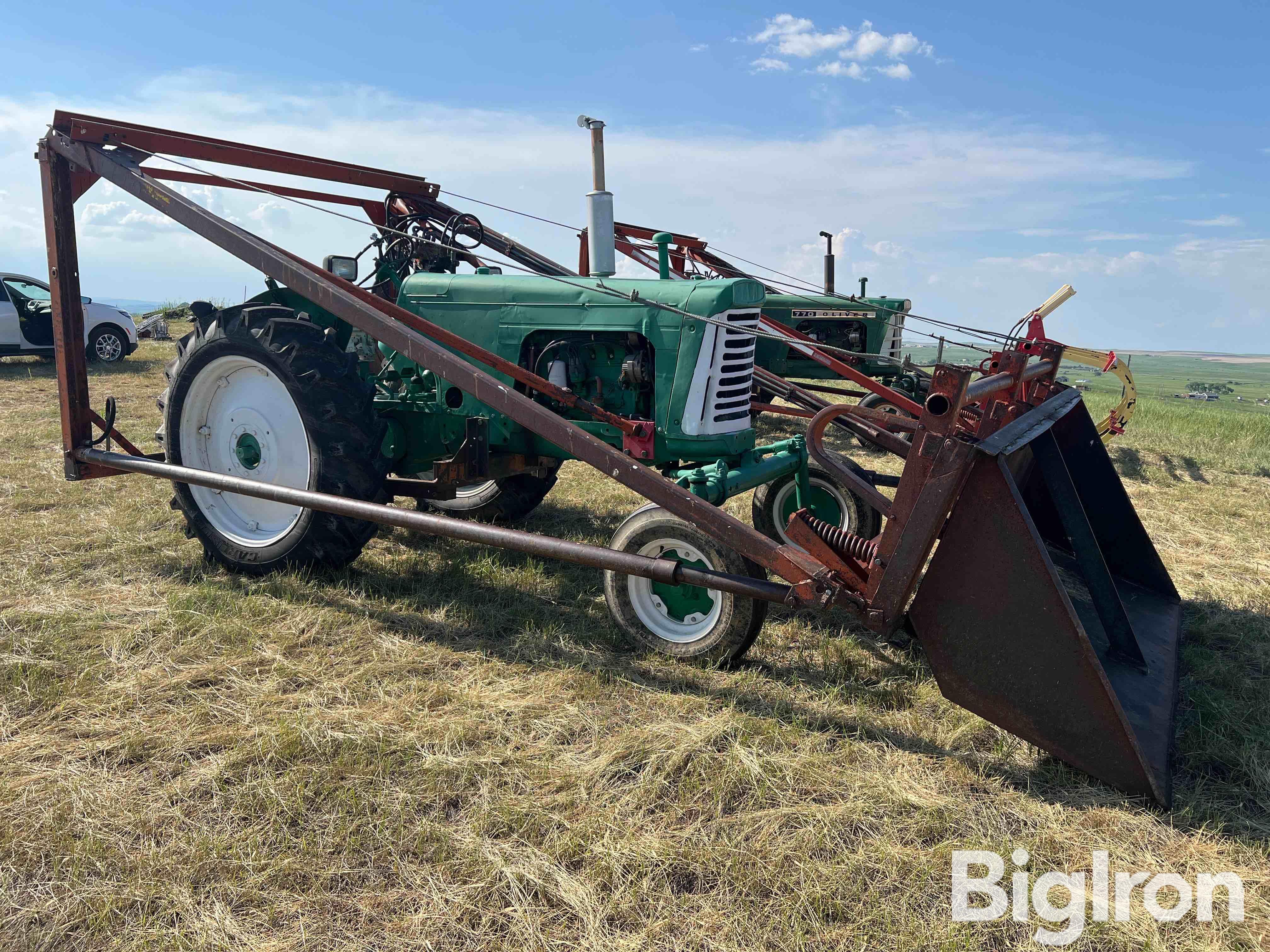 Oliver 2wd Tractor Wloader Bigiron Auctions