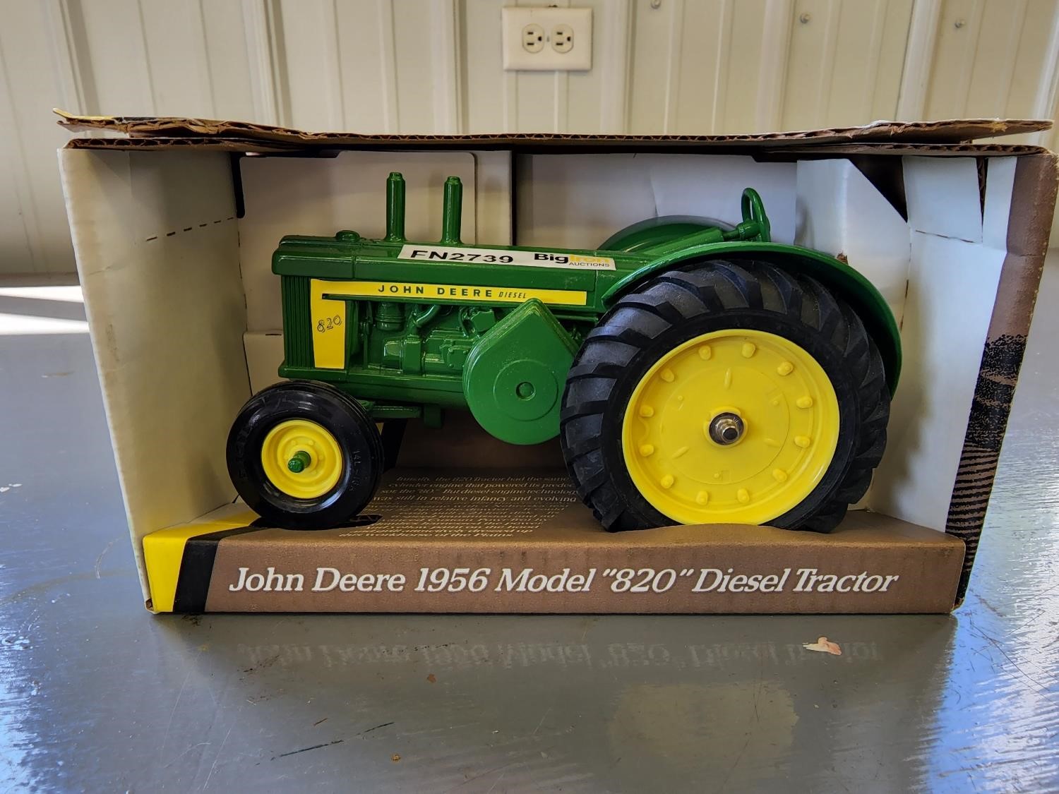 1956 Ertl 1/16 Scale John Deere Model 820 Tractor BigIron Auctions