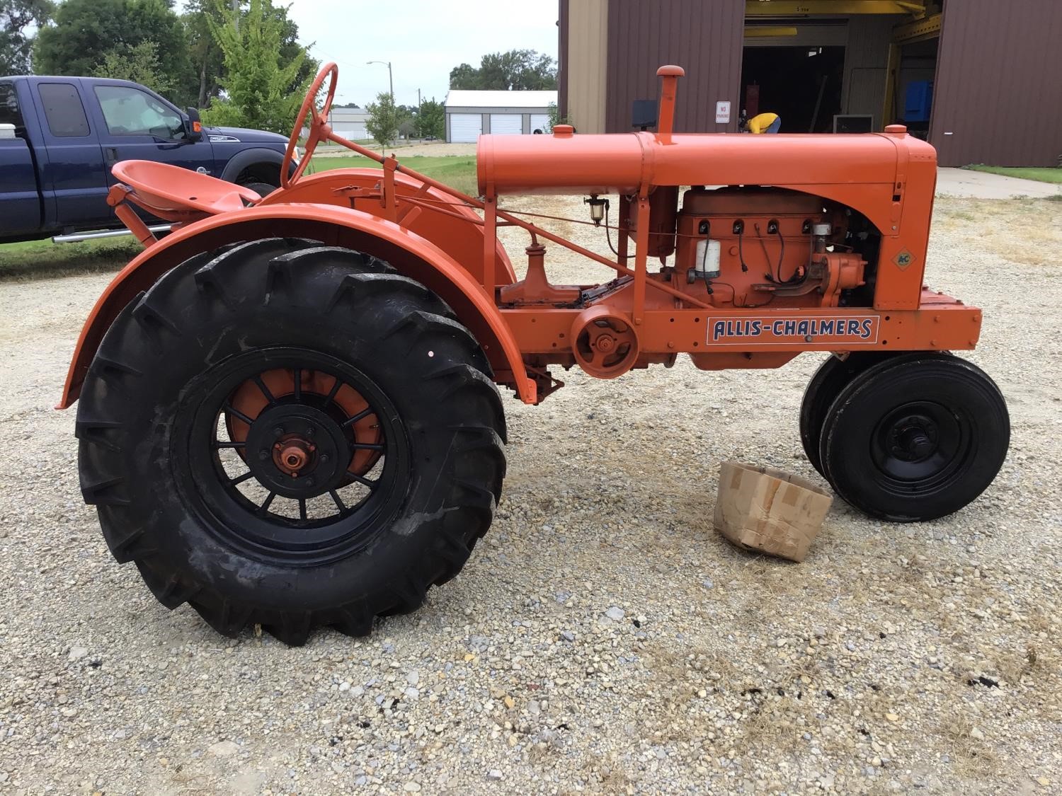 1936 Allis-chalmers Wc 2wd Tractor Bigiron Auctions