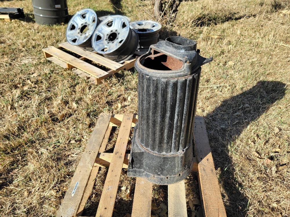 Cast Iron Wood Burning Stove BigIron Auctions