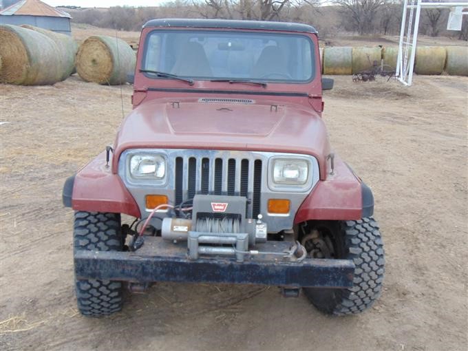 1987 Jeep Wrangler Laredo BigIron Auctions