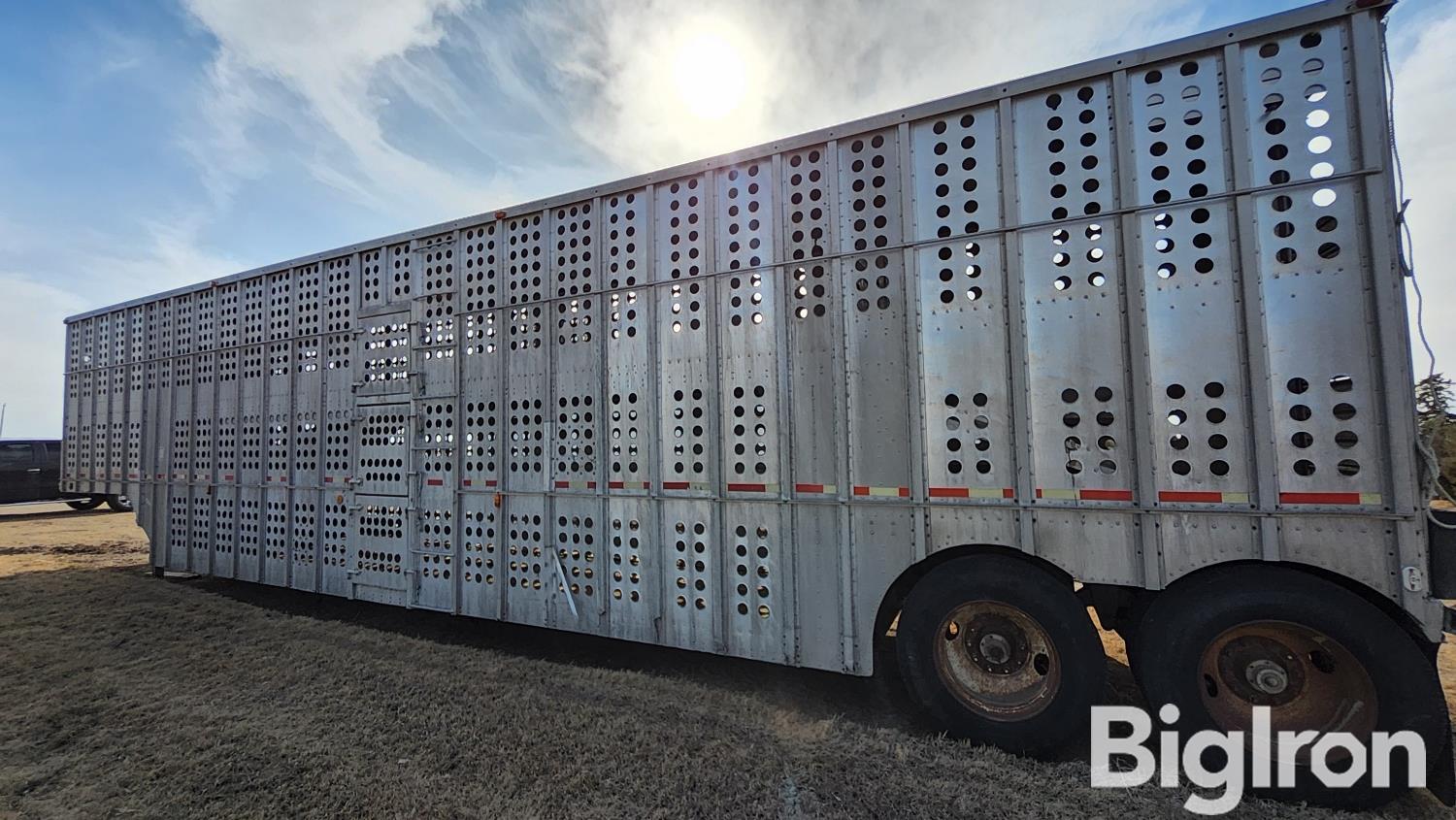 1972 Merritt Cattle Pot T/A Livestock Trailer BigIron Auctions