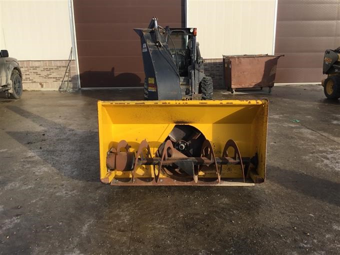 Details about   ERSKINE SNOW BLOWER ATTACHMENT FOR SKID STEERS 2418 XL  2-STAGE QUICK ATTACH 
