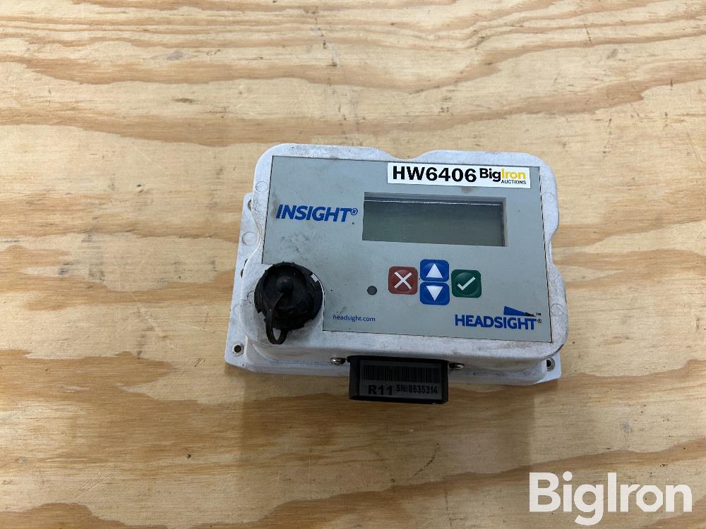 Headsight Insight Header Control BigIron Auctions