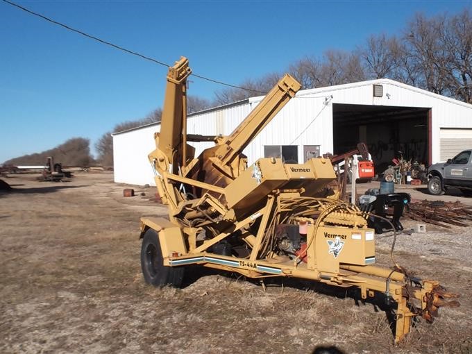 1988 Vermeer TS-44A Trailer Mounted Tree Spade BigIron Auctions