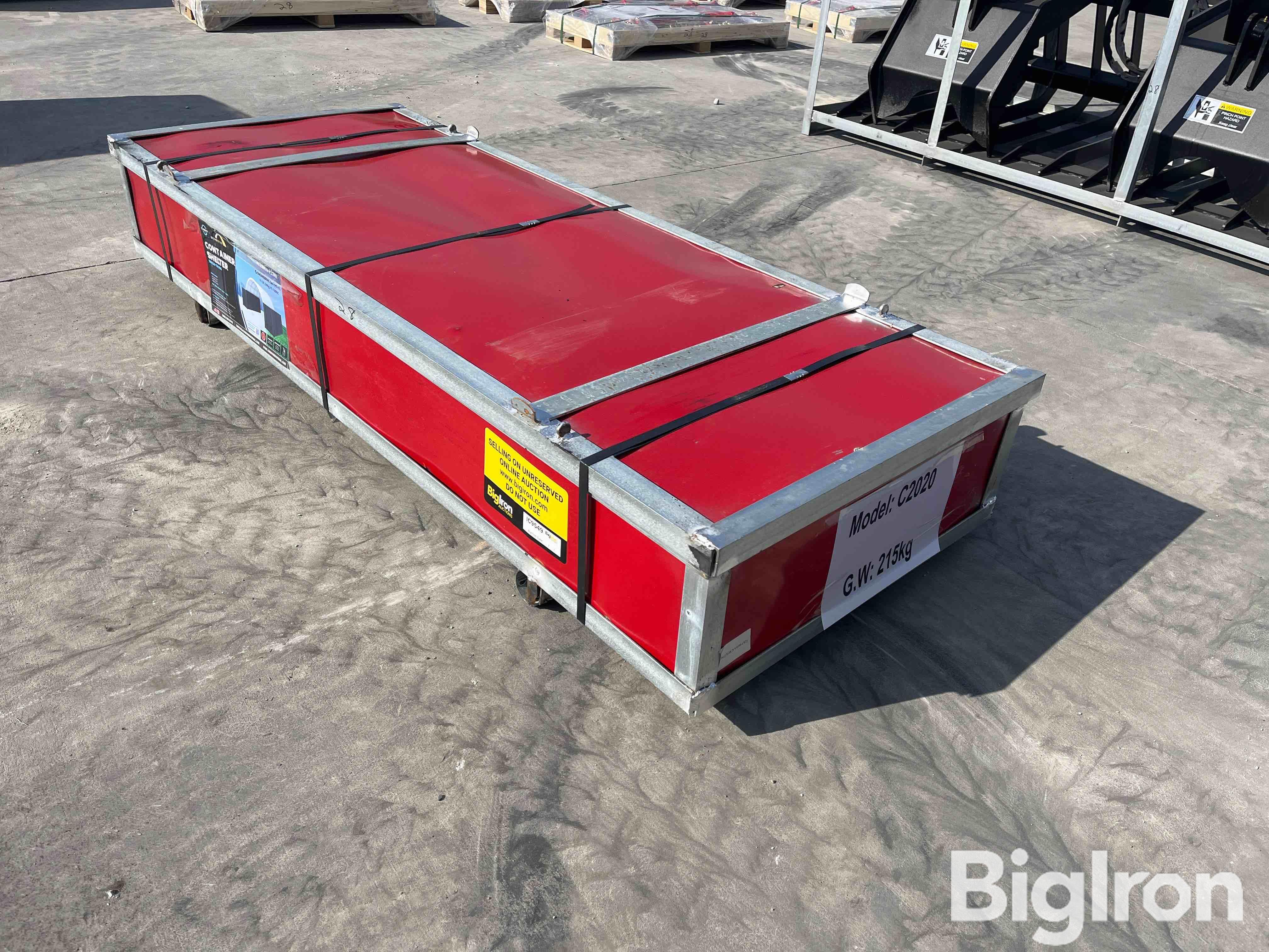 2023 Gold Mountain C2020 Container Shelter BigIron Auctions