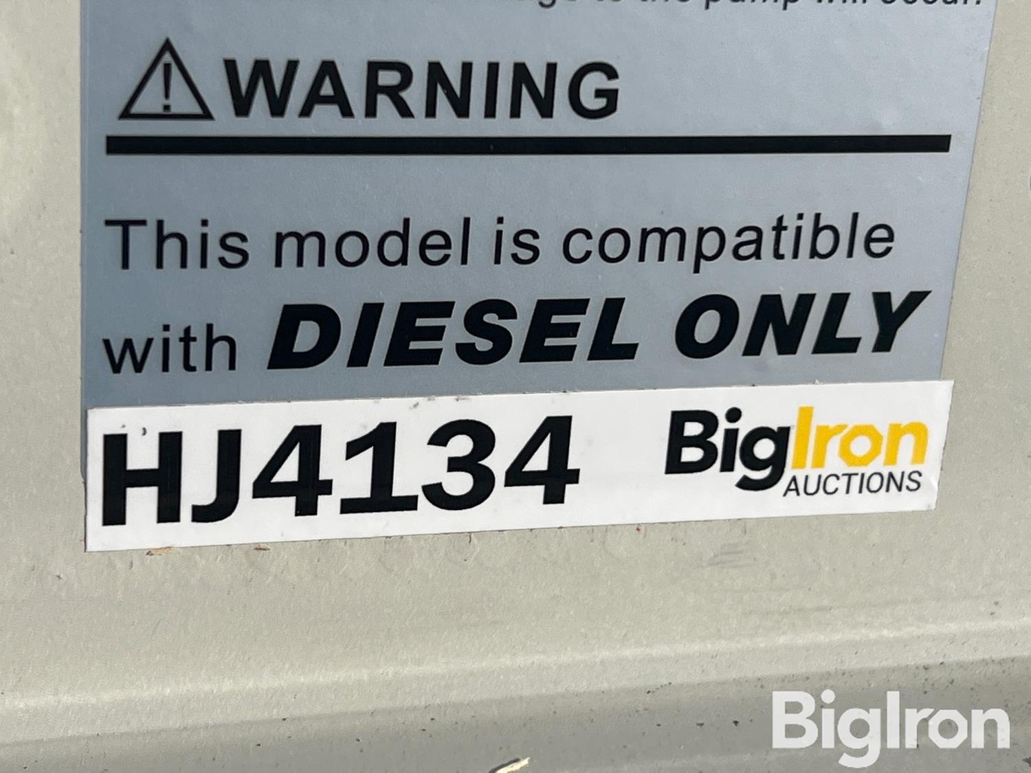 2022 Diesel Fuel Pump W/ Hose Reel, Meter & Nozzle BigIron Auctions