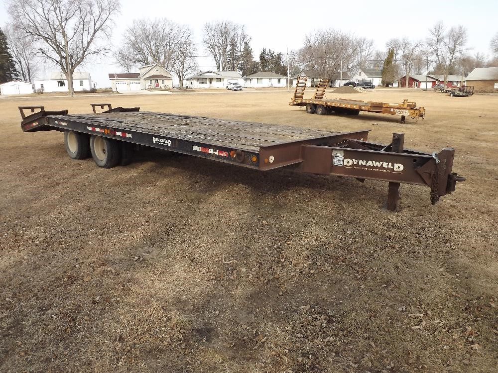 1997 Dynaweld T/A Deck Over Flatbed Trailer BigIron Auctions