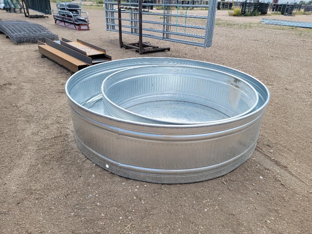 Behlen Galvanized Round Livestock Tank BigIron Auctions