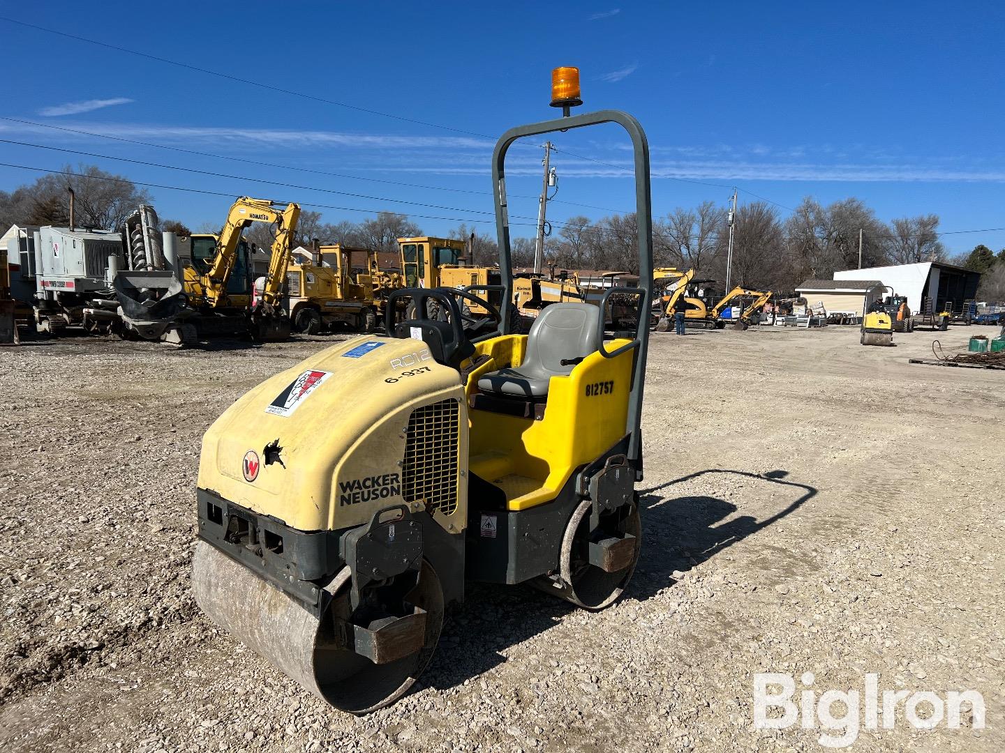 Wacker Neuson RD12 Tandem Vibratory Roller BigIron Auctions