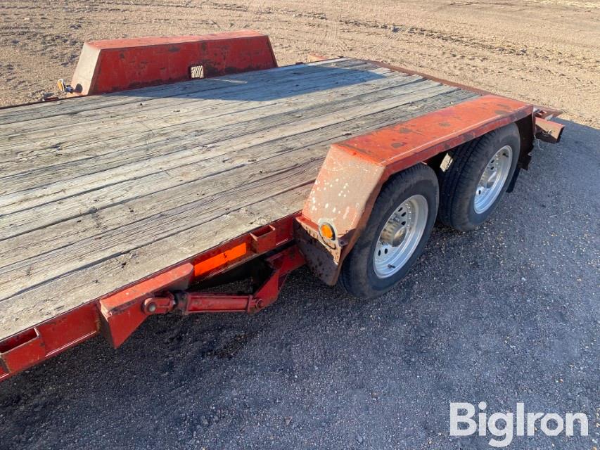 T/A Tilt Bed Flatbed Trailer BigIron Auctions