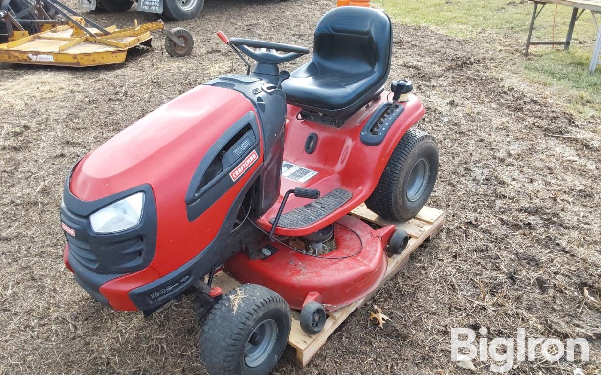 Craftsman yt4000 best sale mower deck