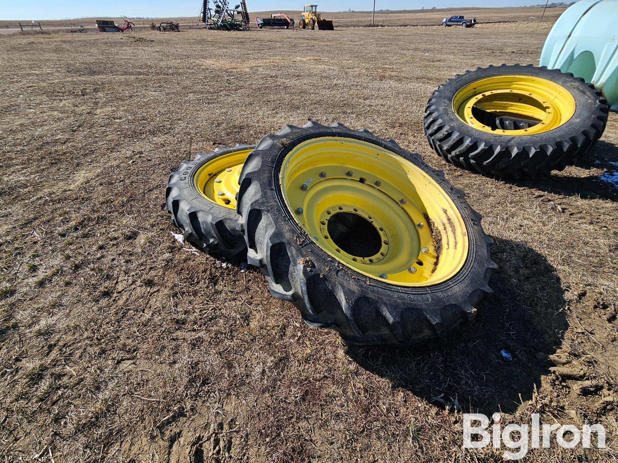 John Deere 320/80R42 Tires & Rims BigIron Auctions