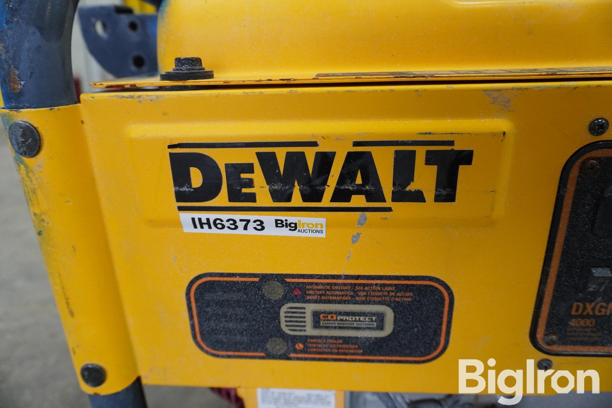 DEWALT DXGNR4000 Generator BigIron Auctions