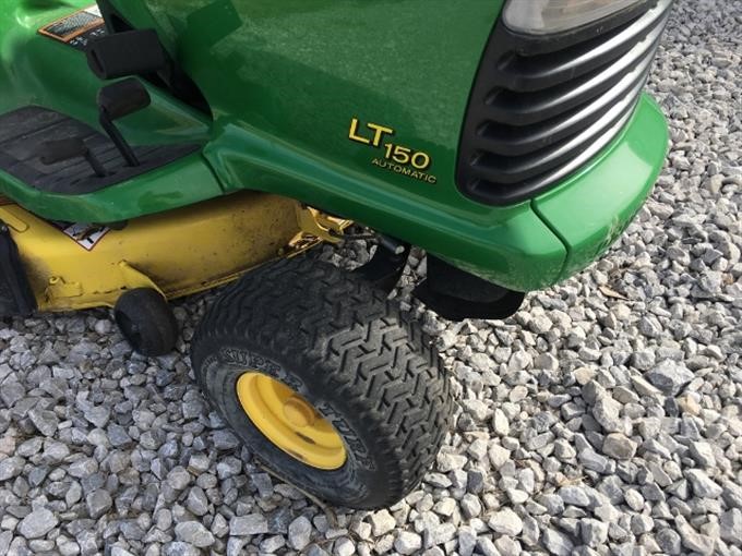 John Deere Lt150 Lawn Mower Bigiron Auctions