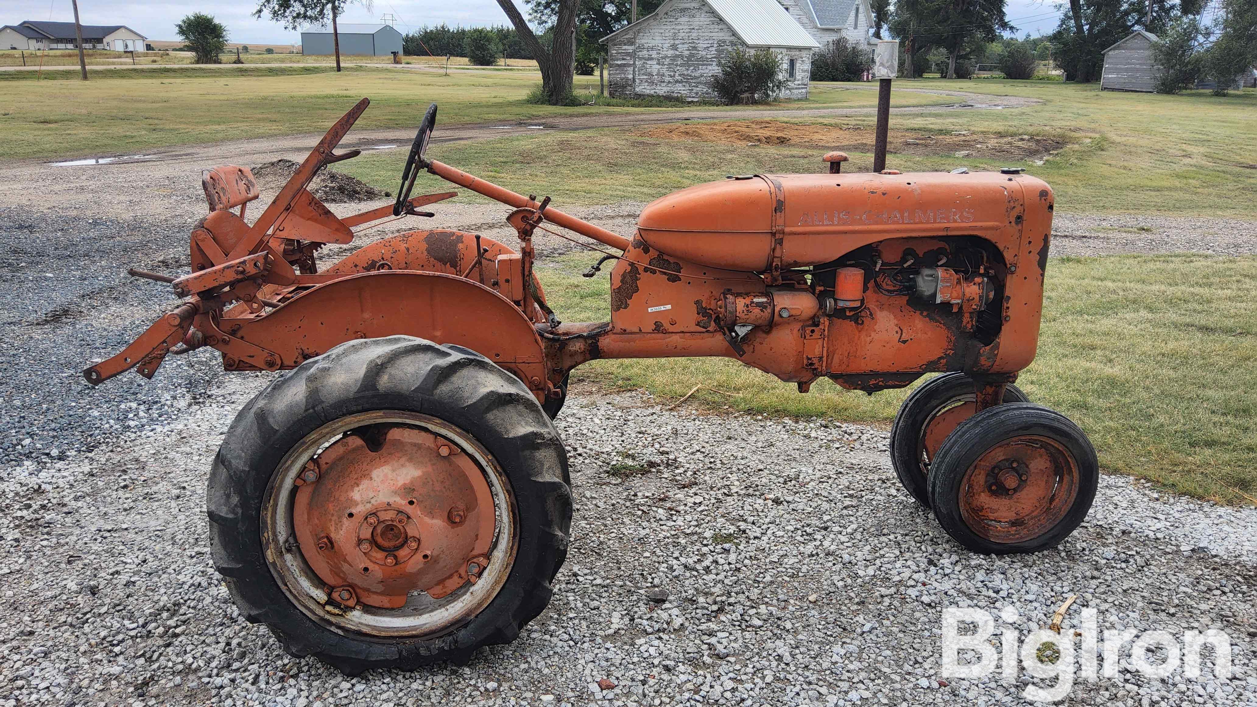 Allis-chalmers C 2wd Tractor Bigiron Auctions