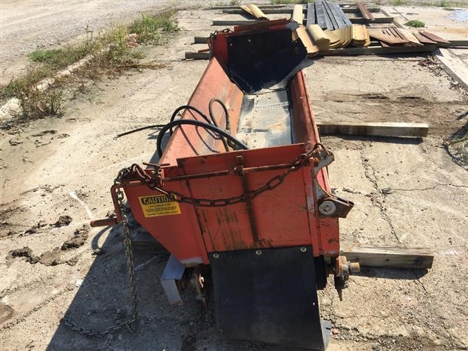 H T C #1800 8' Hydraulic Truck Conveyor BigIron Auctions