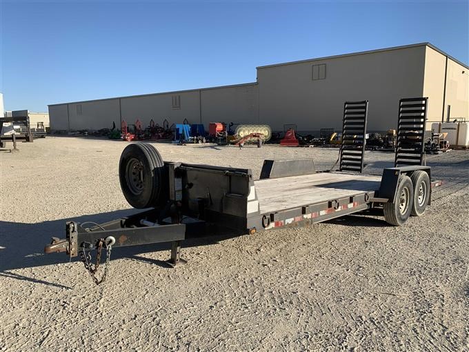 2006 Liberty TravAlong T/A Flatbed Trailer BigIron Auctions