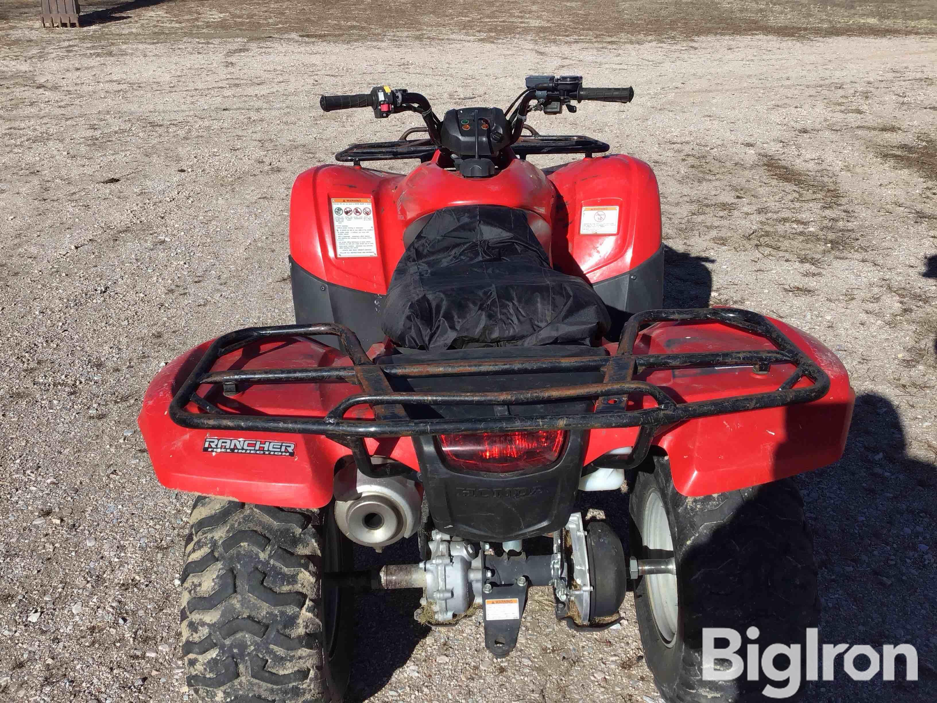 2013 Honda 420 Rancher 2WD ATV BigIron Auctions