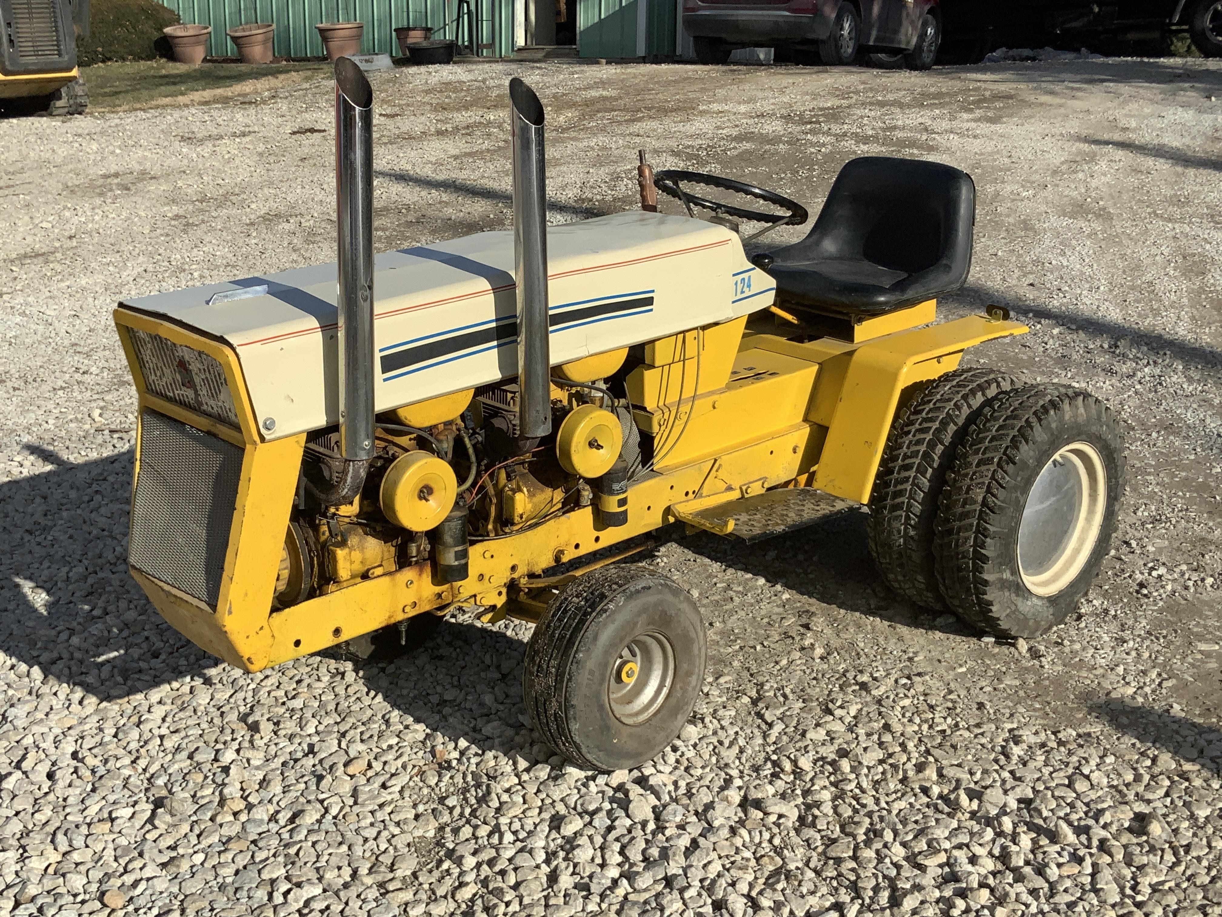 Cub cadet best sale 102 pulling tractor