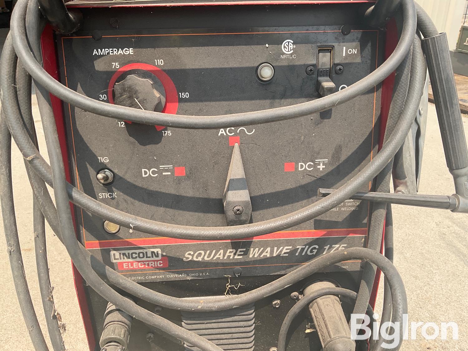 Lincoln Electric Square Wave Tig 175 Portable Welder Bigiron Auctions 9054