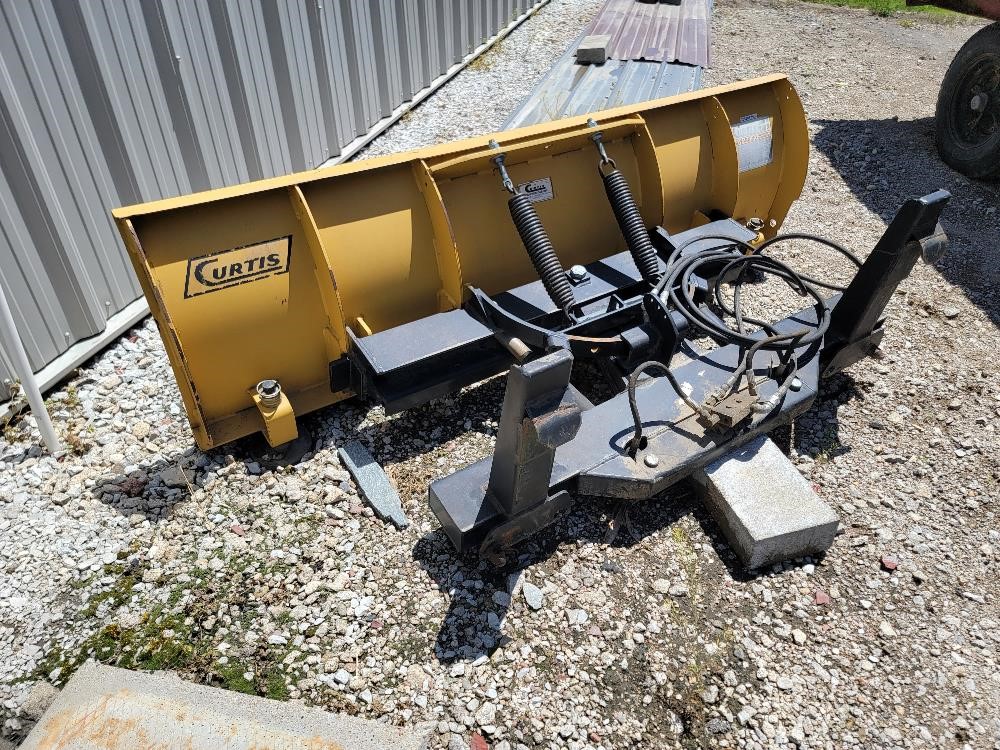 Curtis Snow Plow Loader Attachment BigIron Auctions