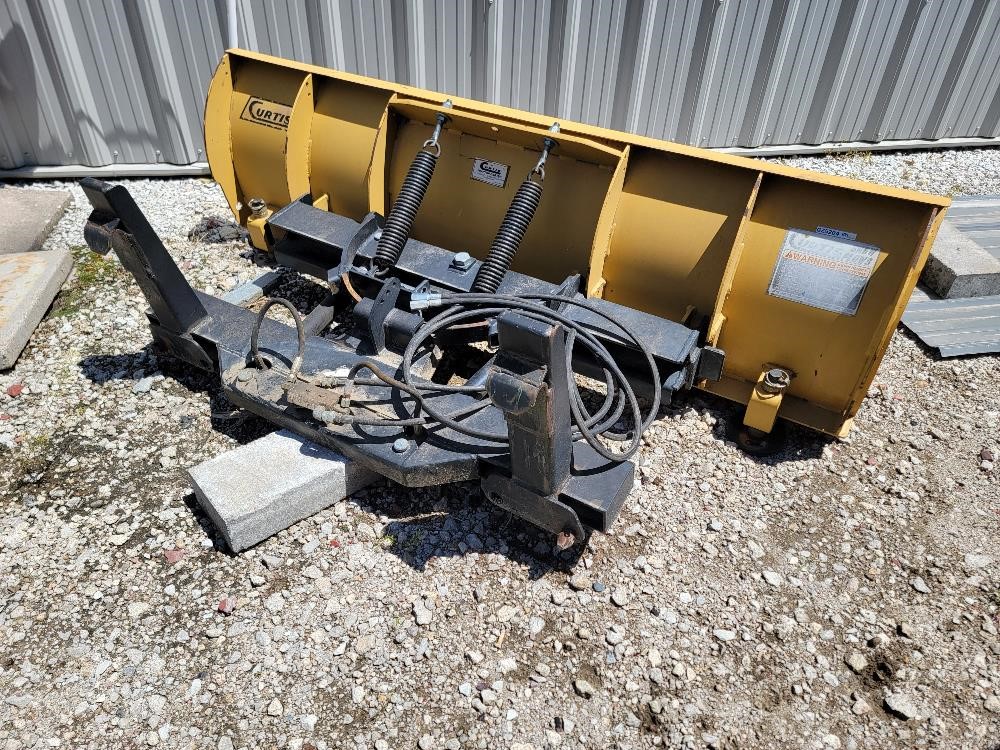 Curtis Snow Plow Loader Attachment BigIron Auctions