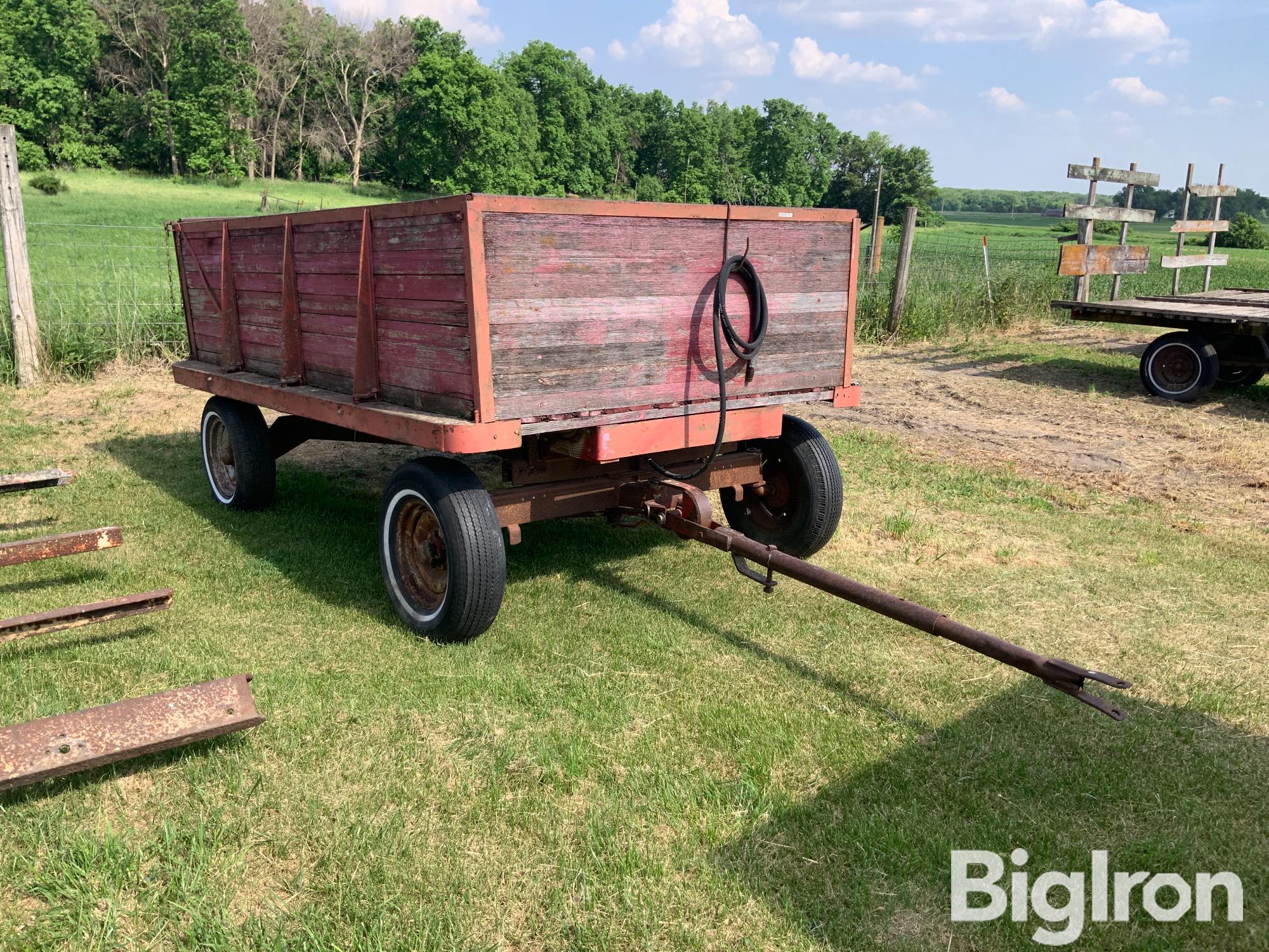 Barge Wagon W/Hoist BigIron Auctions