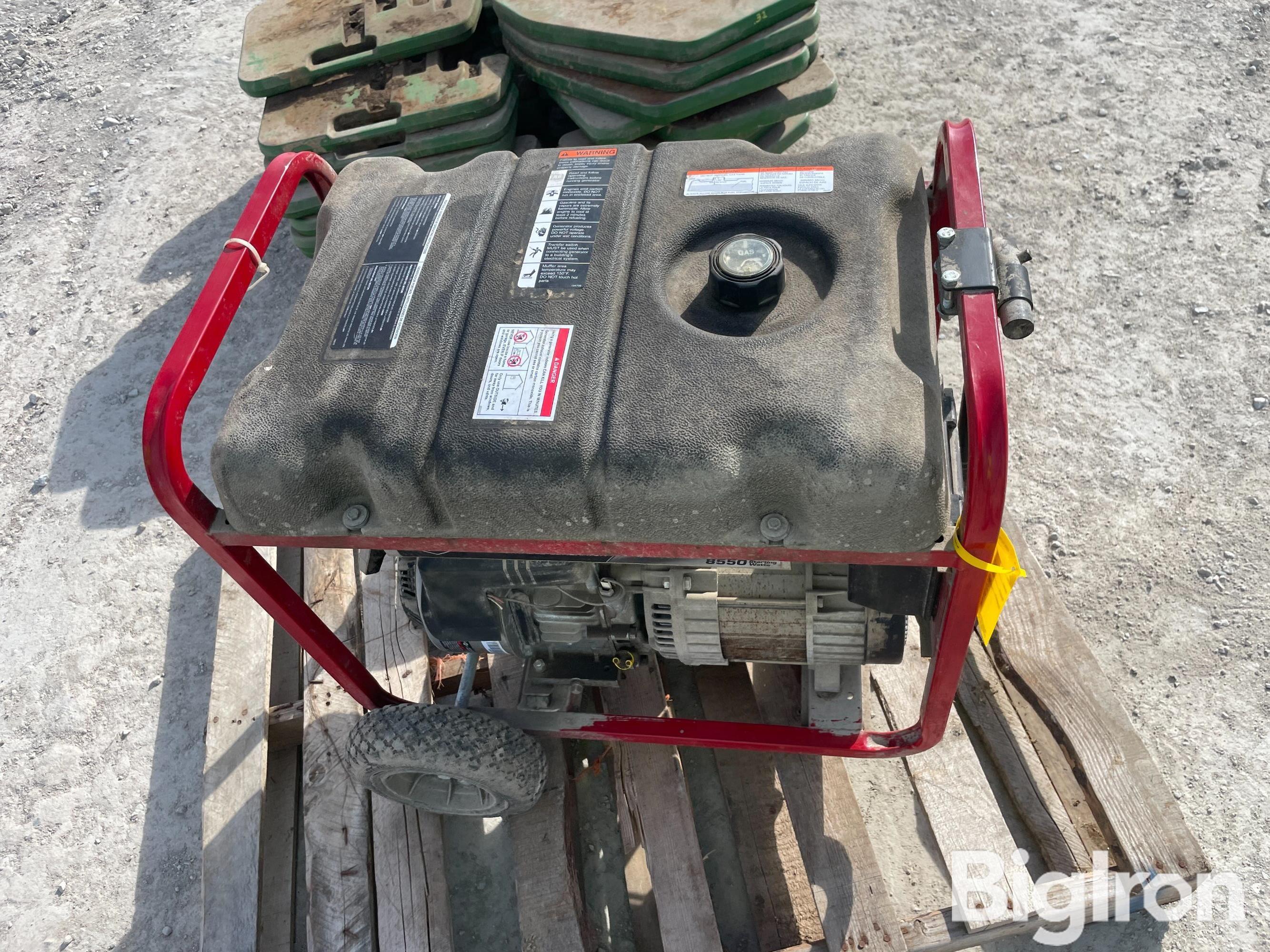 Briggs & Stratton Elite Series 5,550 Watt Generator BigIron Auctions