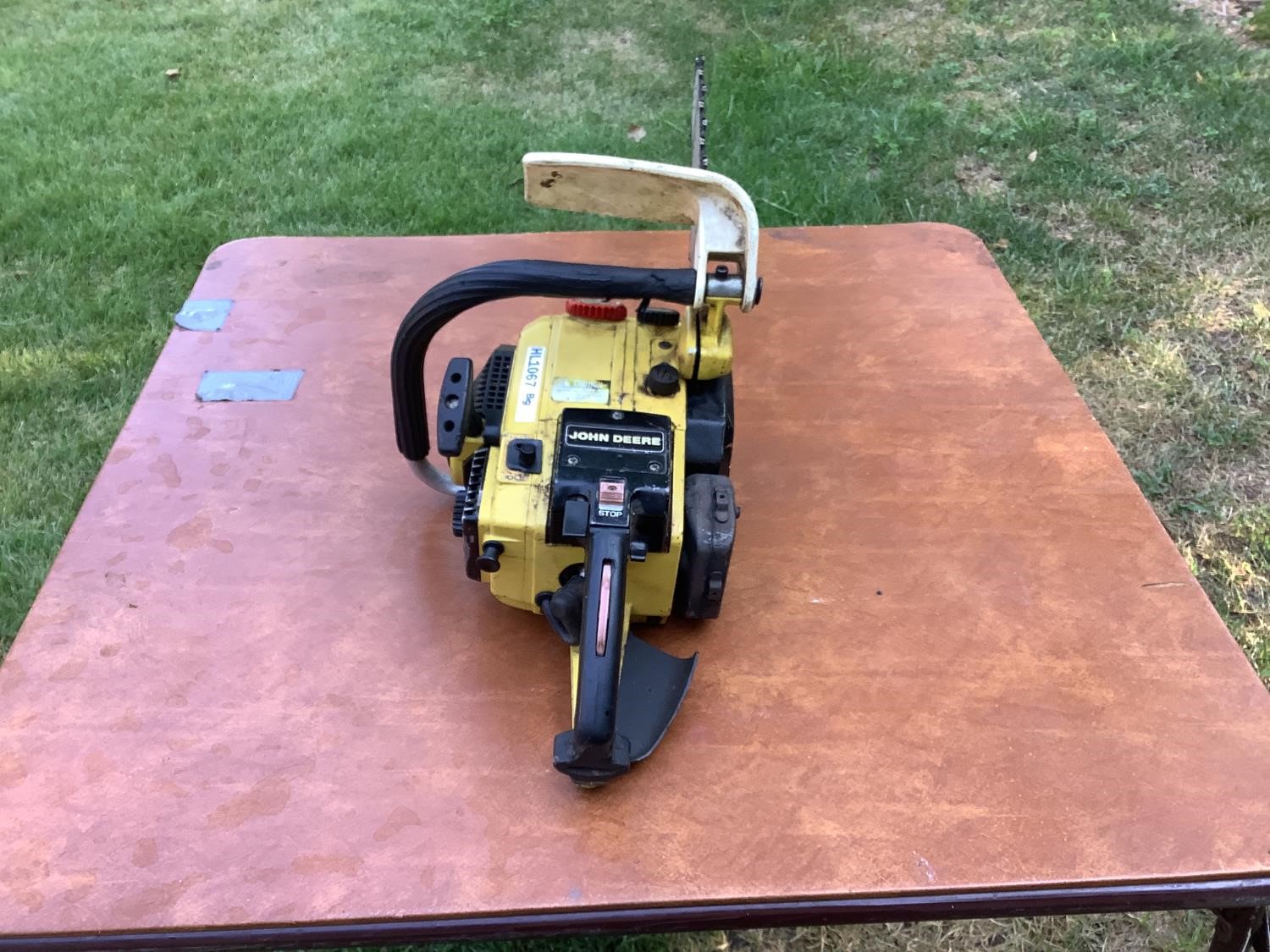 John Deere 50V Chainsaw BigIron Auctions