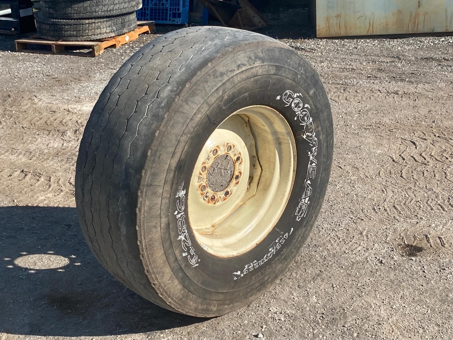 Goodyear G286 425/65R22.5 Tire & Rim BigIron Auctions