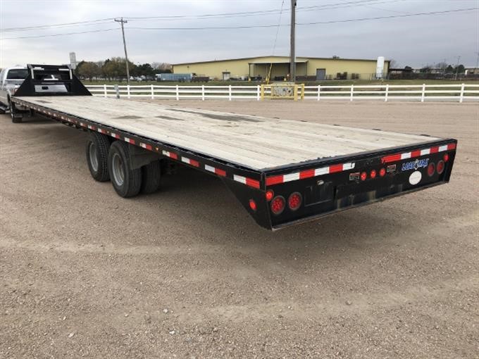 2014 Load Trail Load Max T/A Gooseneck Flatbed Trailer BigIron Auctions