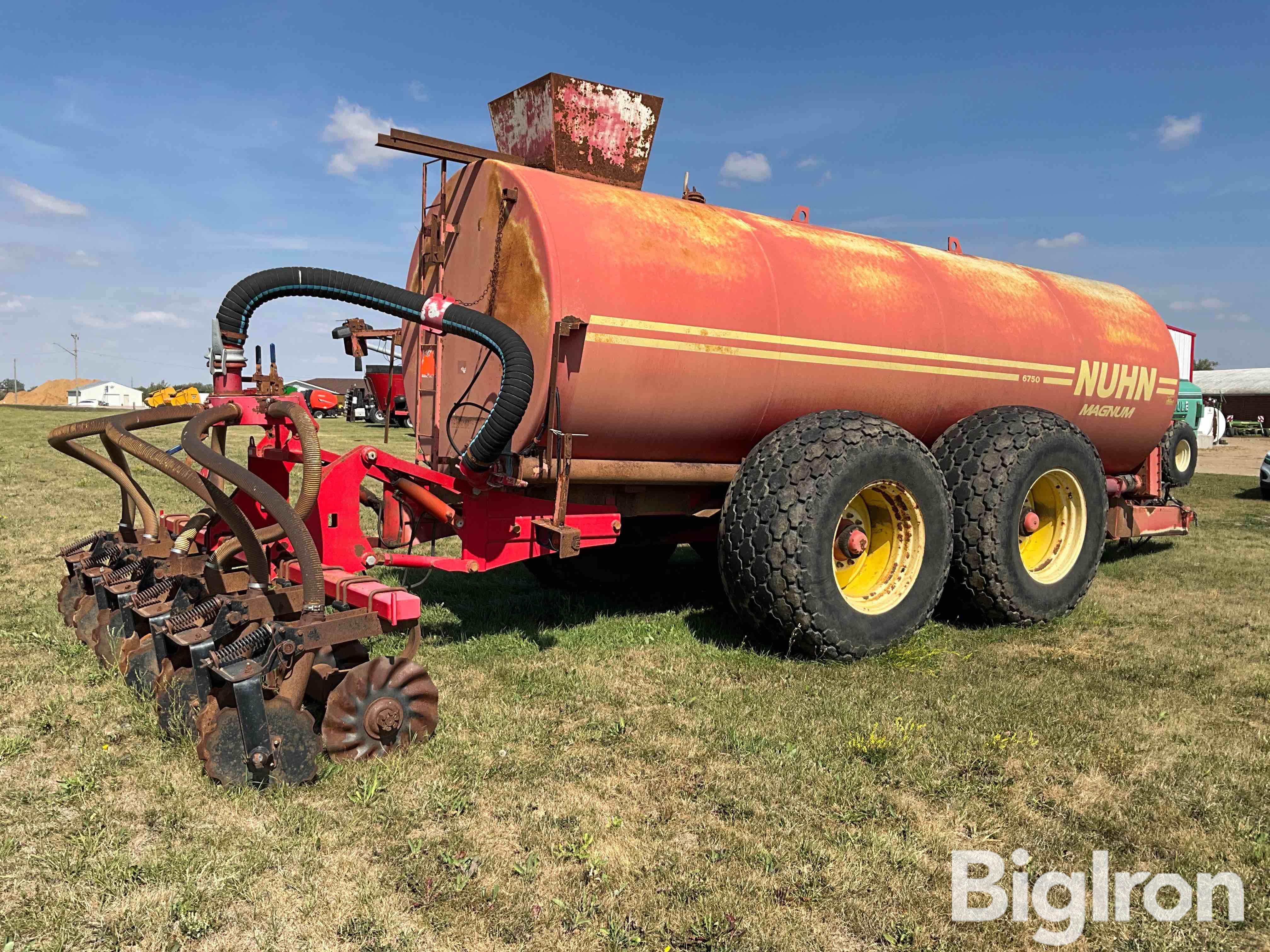 Nuhn Magnum 6750 T/A Liquid Manure Tank BigIron Auctions