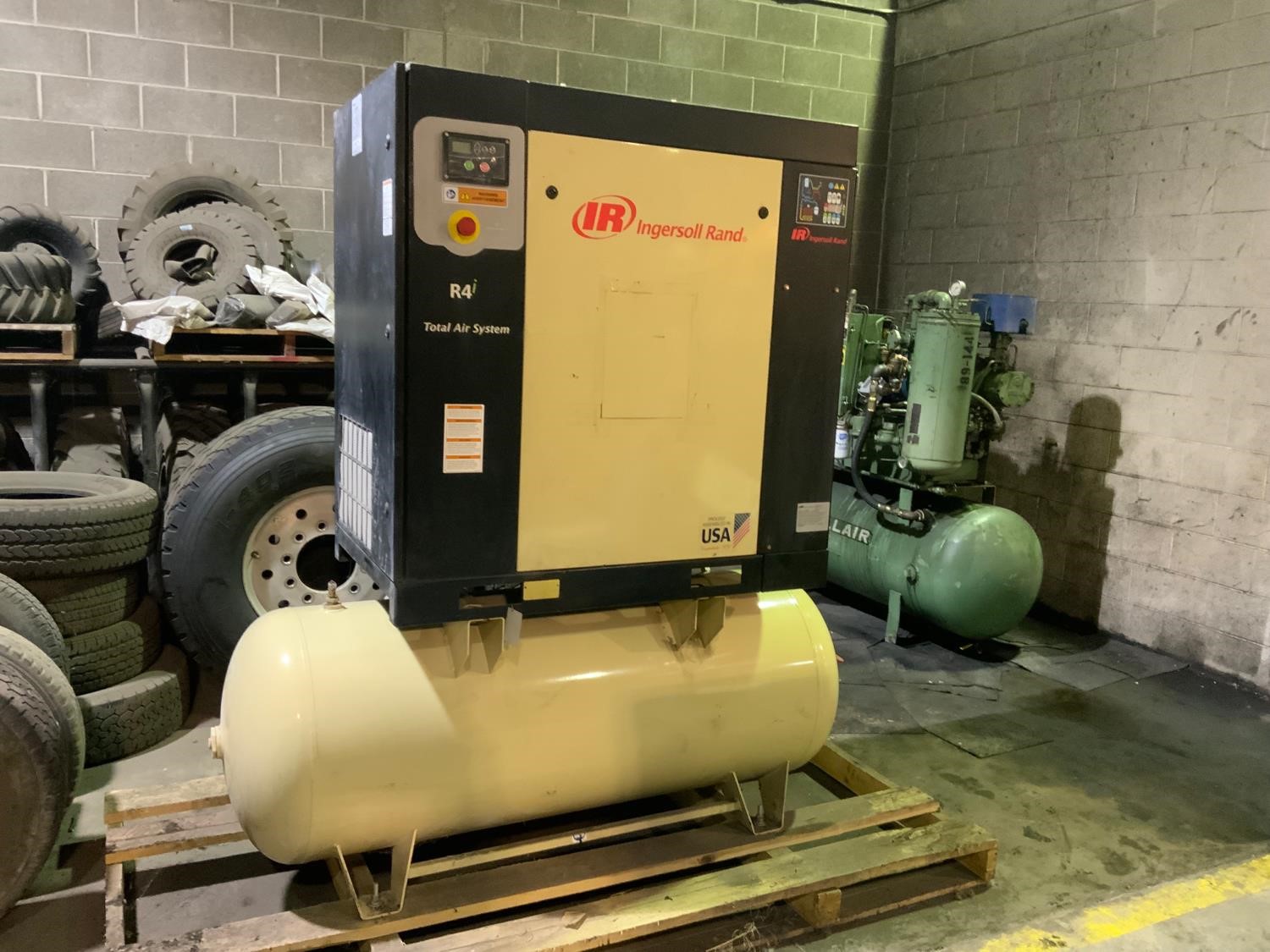 Ingersoll Rand R4-11 Rotary Screw 480v Air Compressor BigIron Auctions