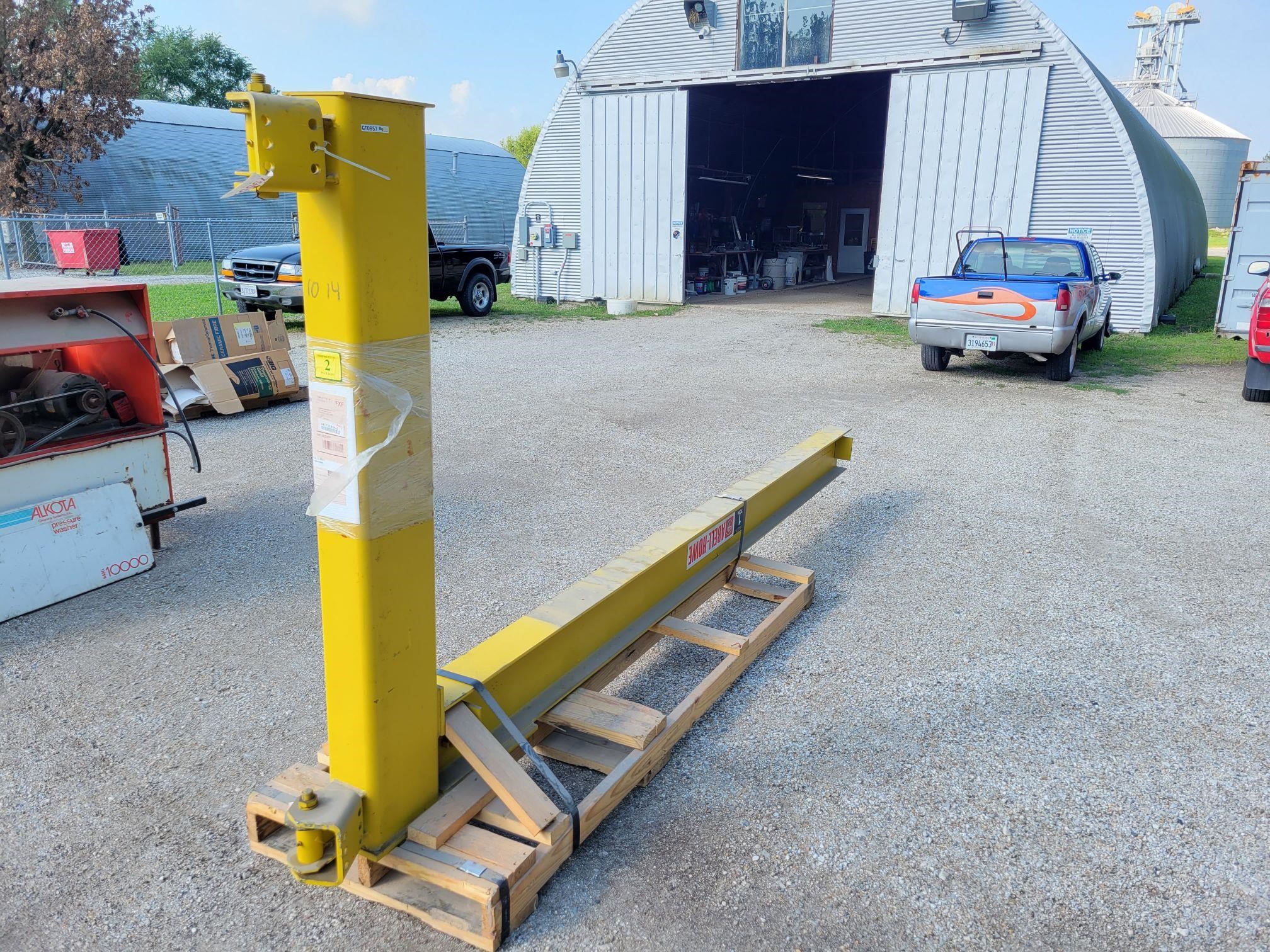 Abell-Howe 1 Ton Jib Crane Arm BigIron Auctions