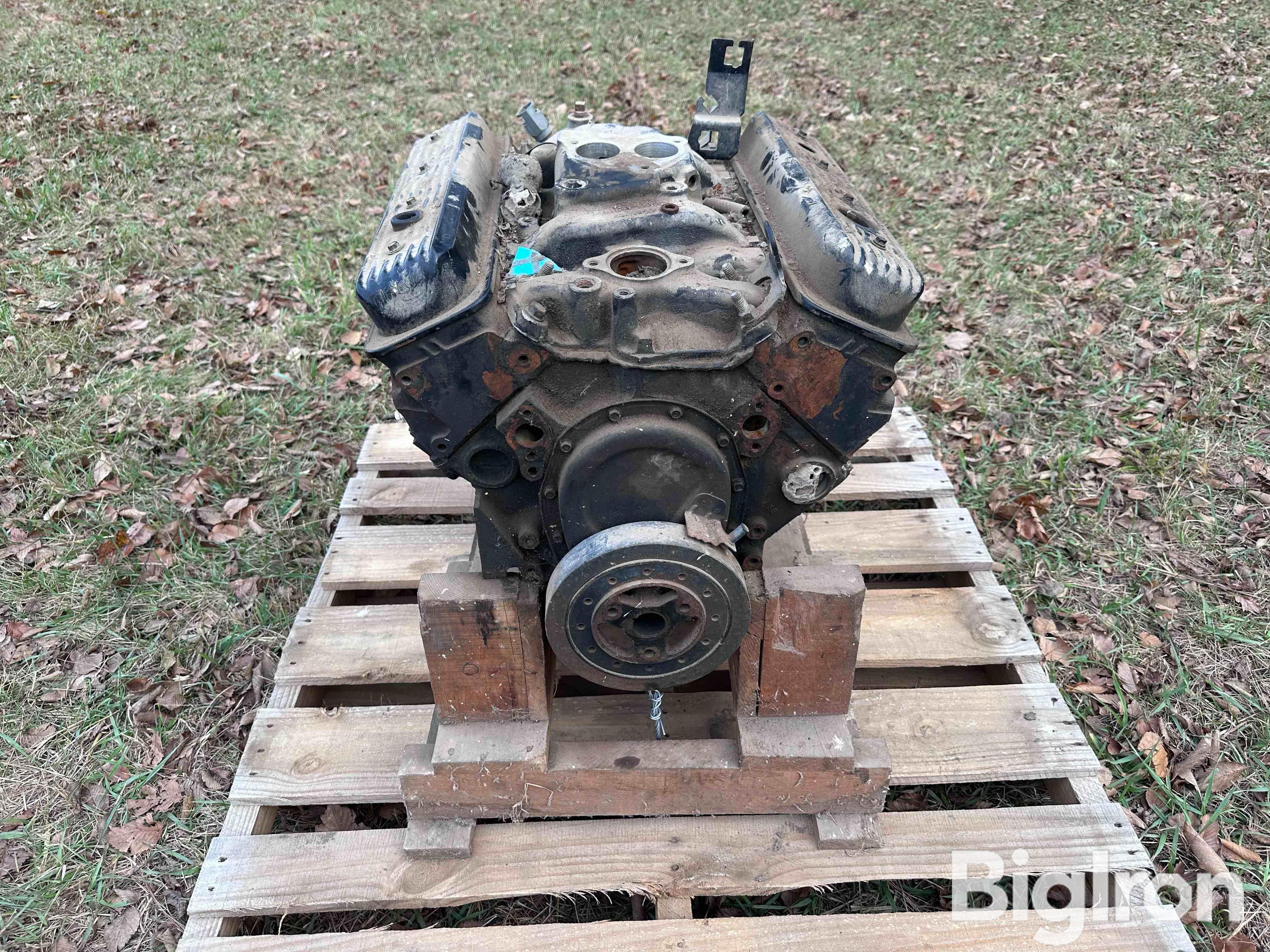 Chevrolet 57l V8 Gas Engine Core Bigiron Auctions