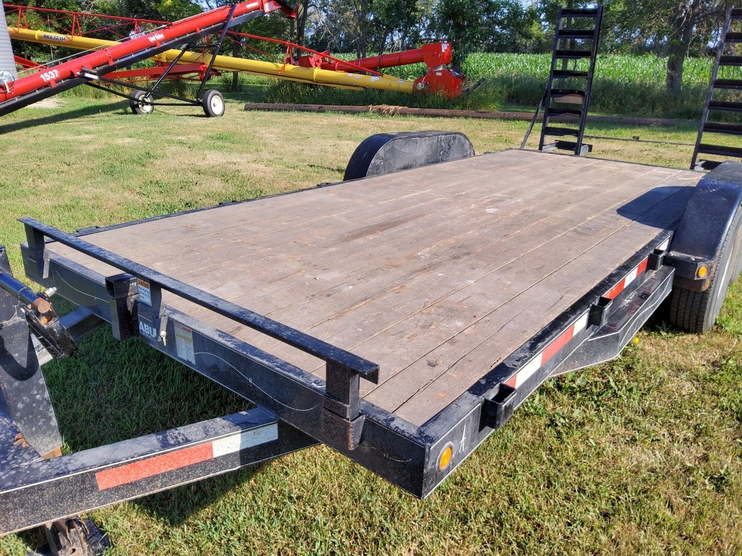 2013 Abu T/A Flatbed Trailer BigIron Auctions