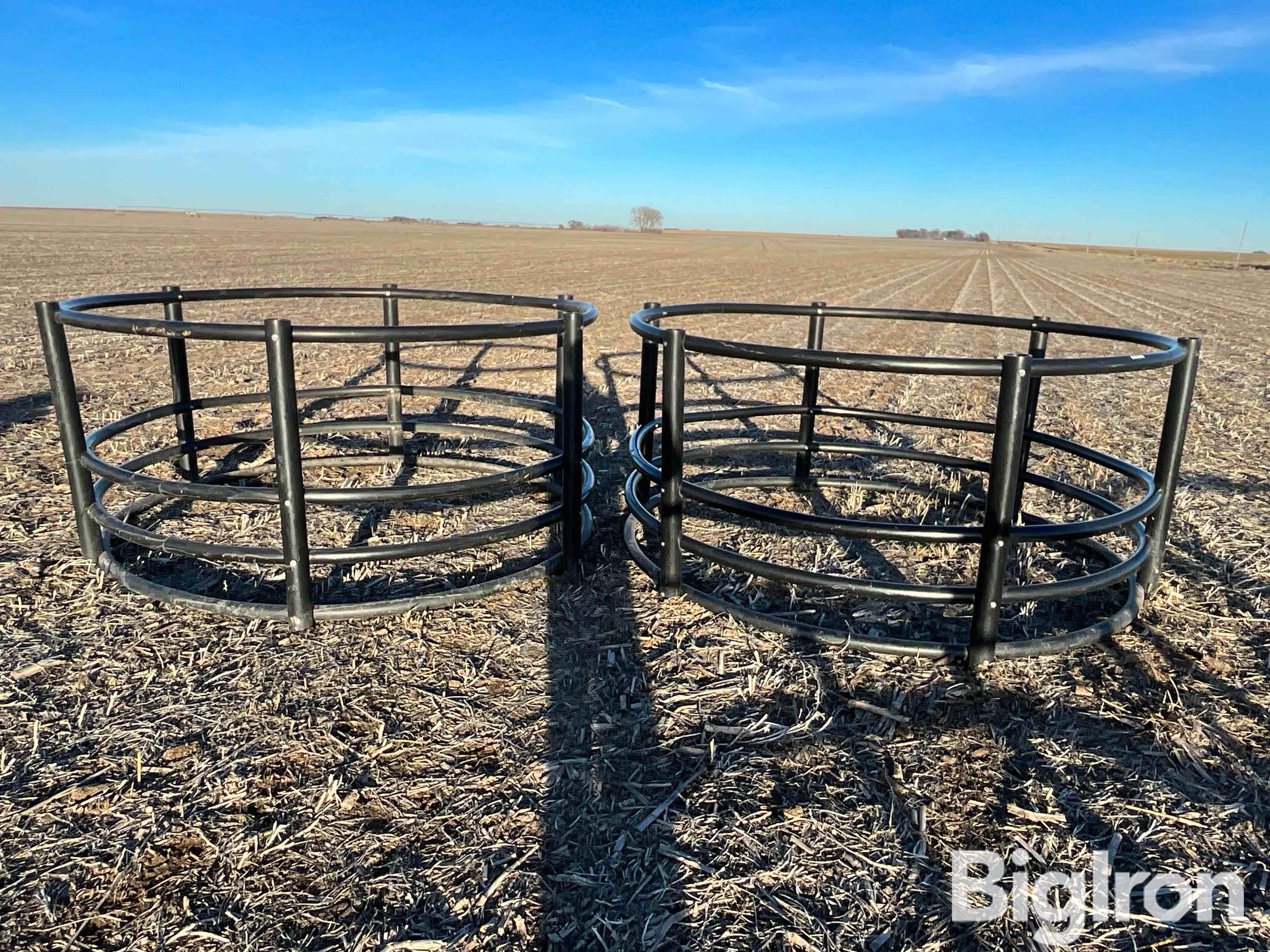 Century 8' Poly Bale Feeders BigIron Auctions