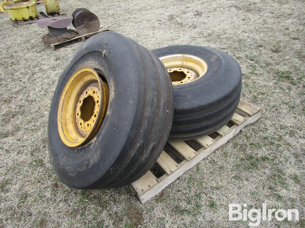 Goodyear 14L-15 Tractor Front Tires And Rims BigIron Auctions